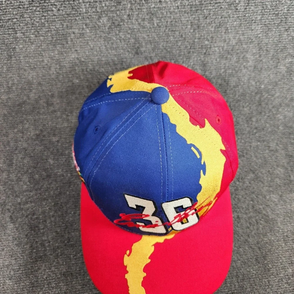 Vintage Nascar Hat Snapback Splash Ernie Irvan Skittles Cap 90s Racing